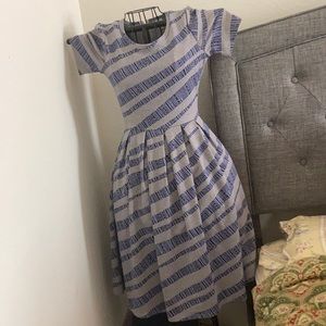 Lula Roe Gray Dress